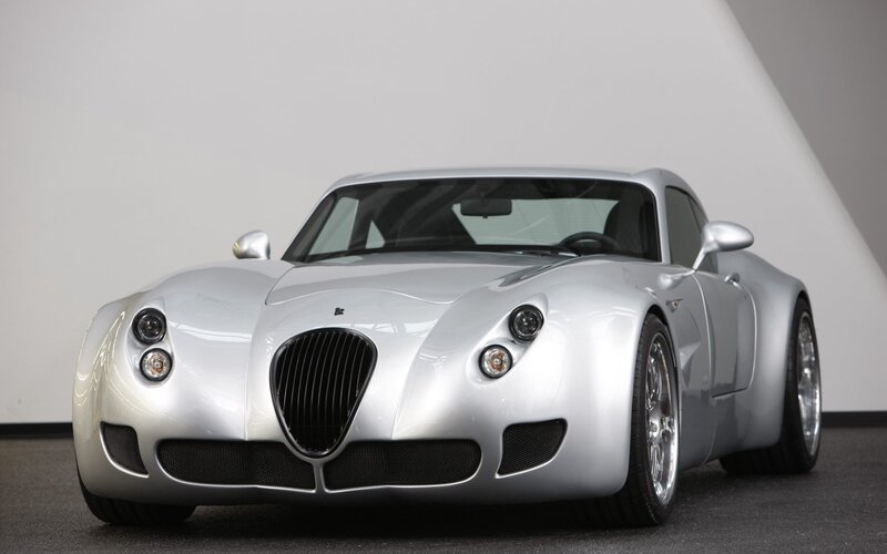 Silver Sports Car — Neutral, Photograph, Grille, Headlights, Wheels, Black