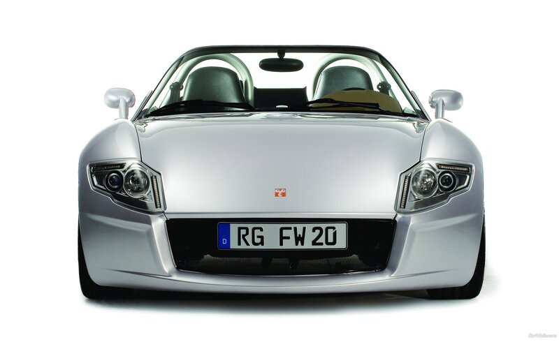 Silver Sports Car — Neutral, Photograph, License Plate, Headlights, Side Mirrors