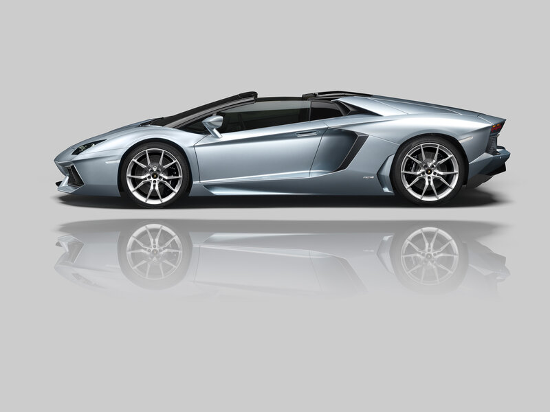 Silver Sports Car — Neutral, Photograph, Reflection