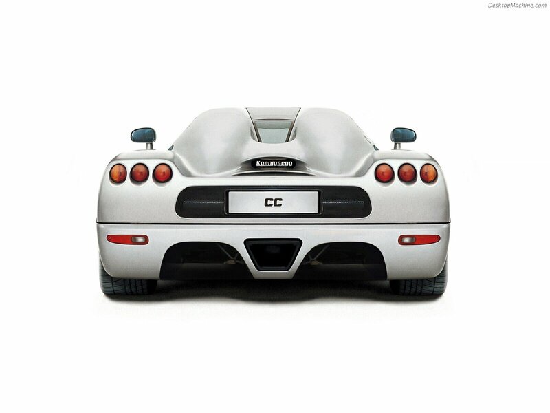 Silver Sports Car — Neutral, Photograph, Taillights, Rear View