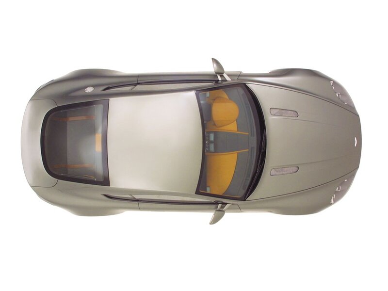 Silver Sports Car — Neutral, Photograph, Yellow Seats