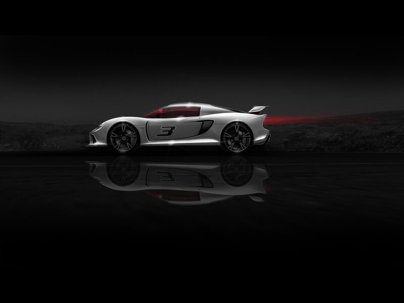 Silver sports car on dark road