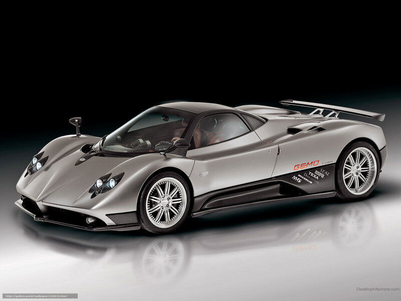 silver sports car on display