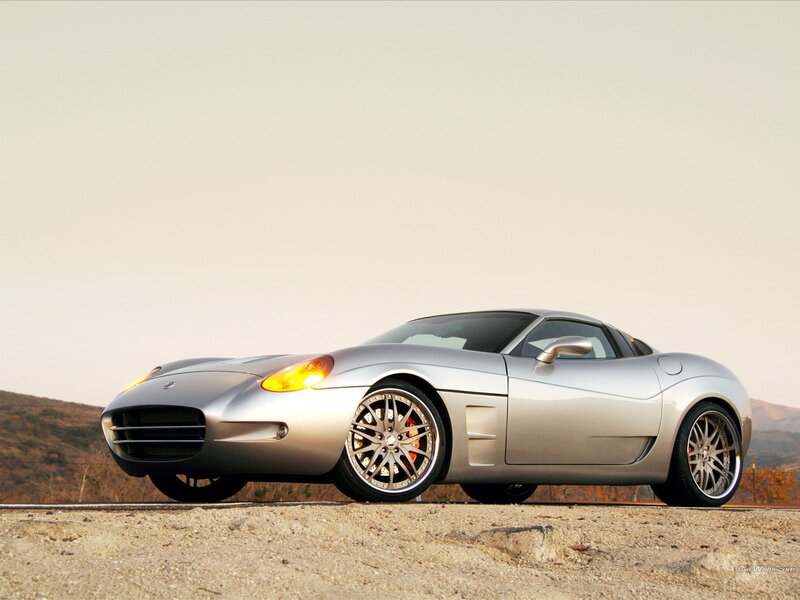 silver sports car on road