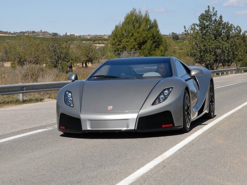 silver sports car on road