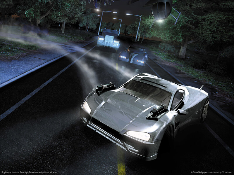 Silver Sports Car on Road — Black