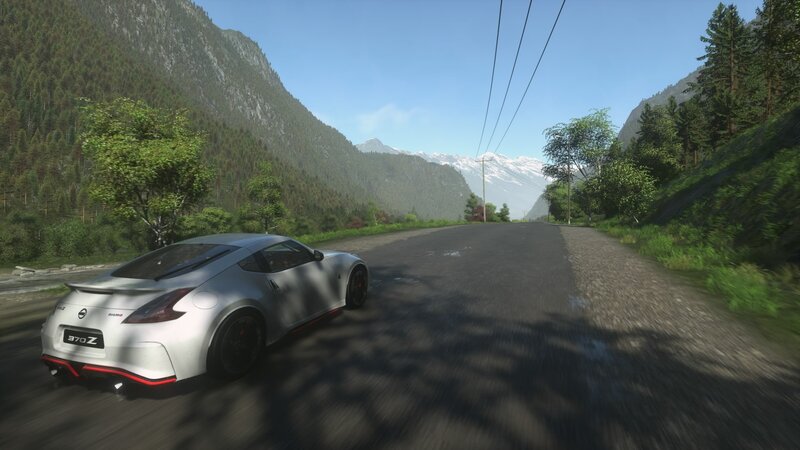 Silver Sports Car on Road — Gray, Serene