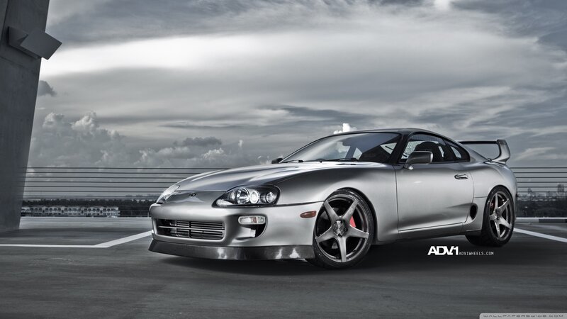 silver sports car on rooftop