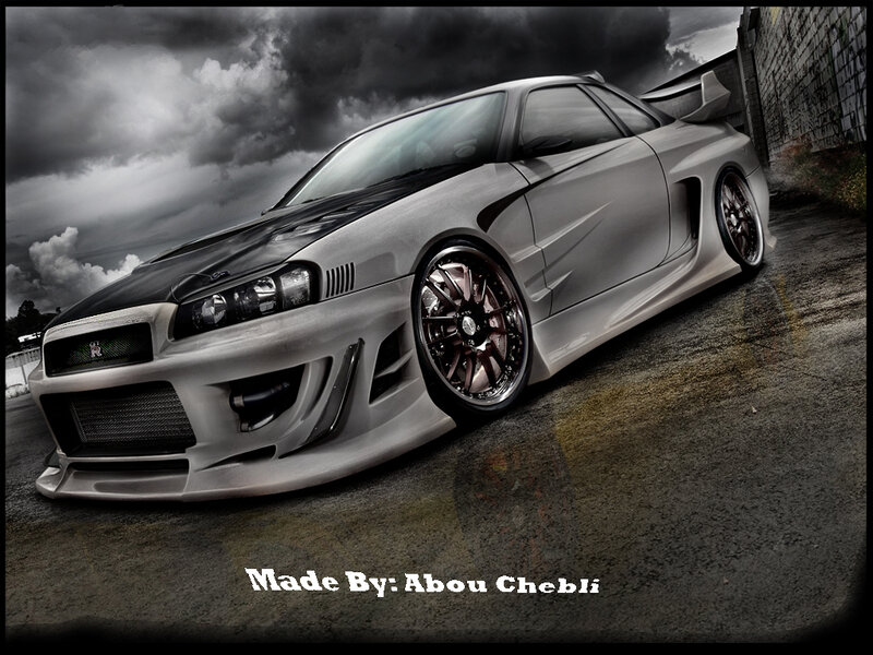 silver sports car on street