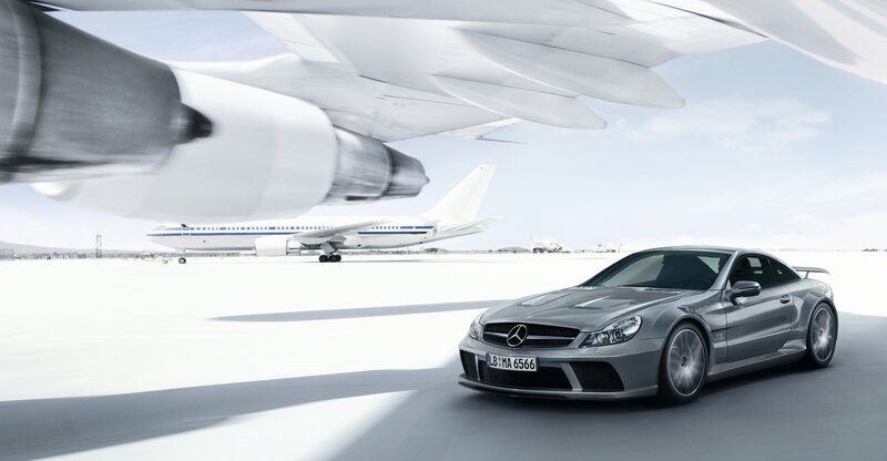 Silver Sports Car on Tarmac — Gray