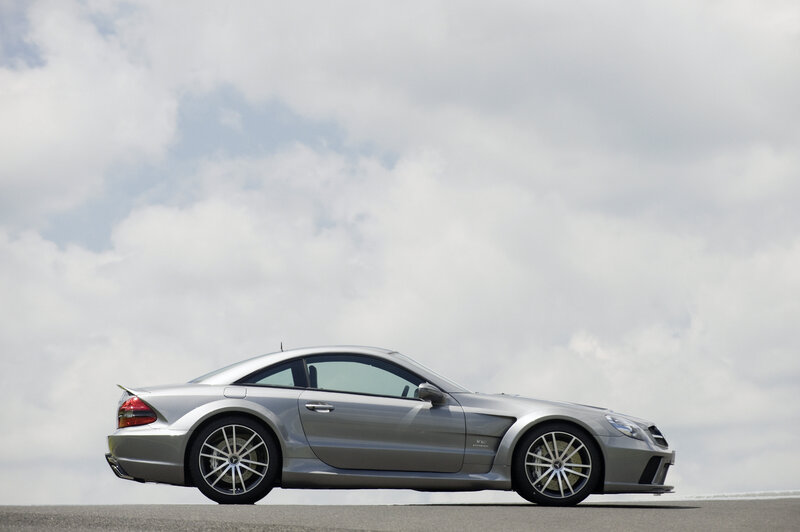 silver sports car on track