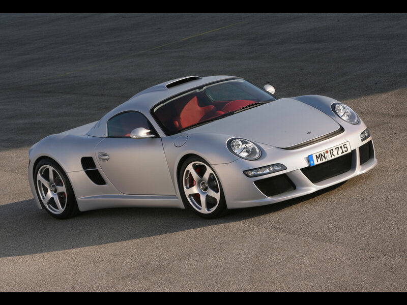 silver sports car on track