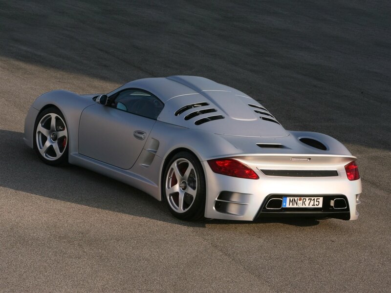 silver sports car on track