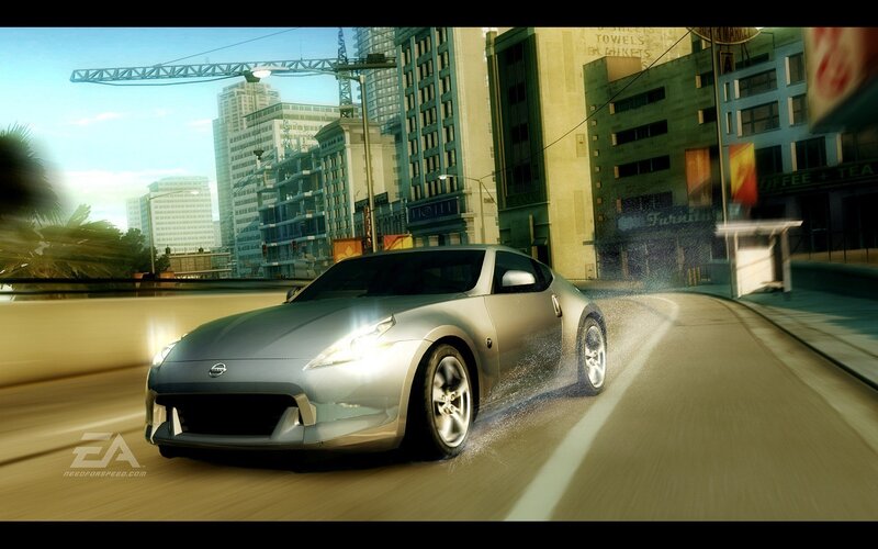 silver sports car racing