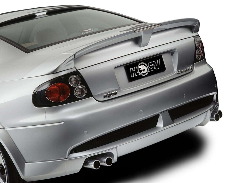 silver sports car rear view