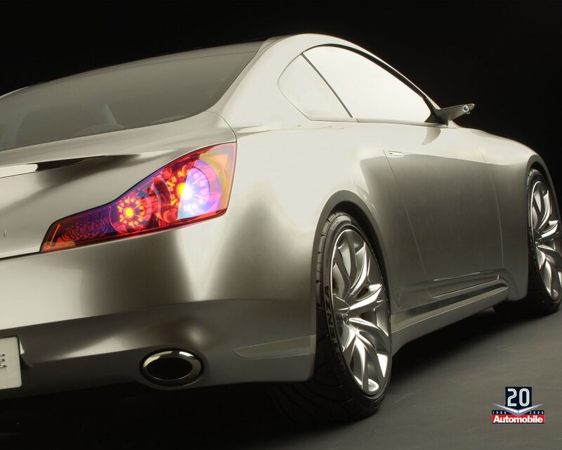 silver sports car rear view