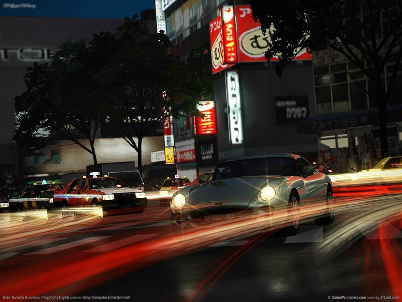 Silver Sports Car — Red