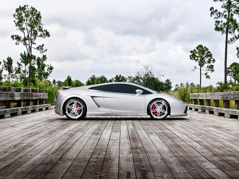 Silver Sports Car — Serene, Photograph