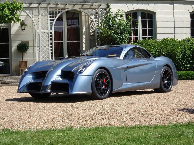 Silver Sports Car — Serene