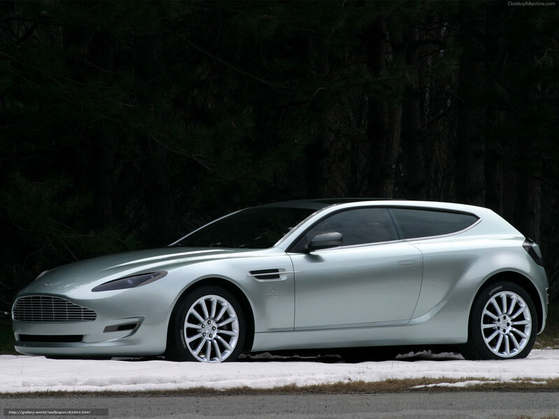 Silver Sports Car — Serene, Winter
