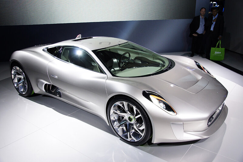 Silver Sports Car — Showroom