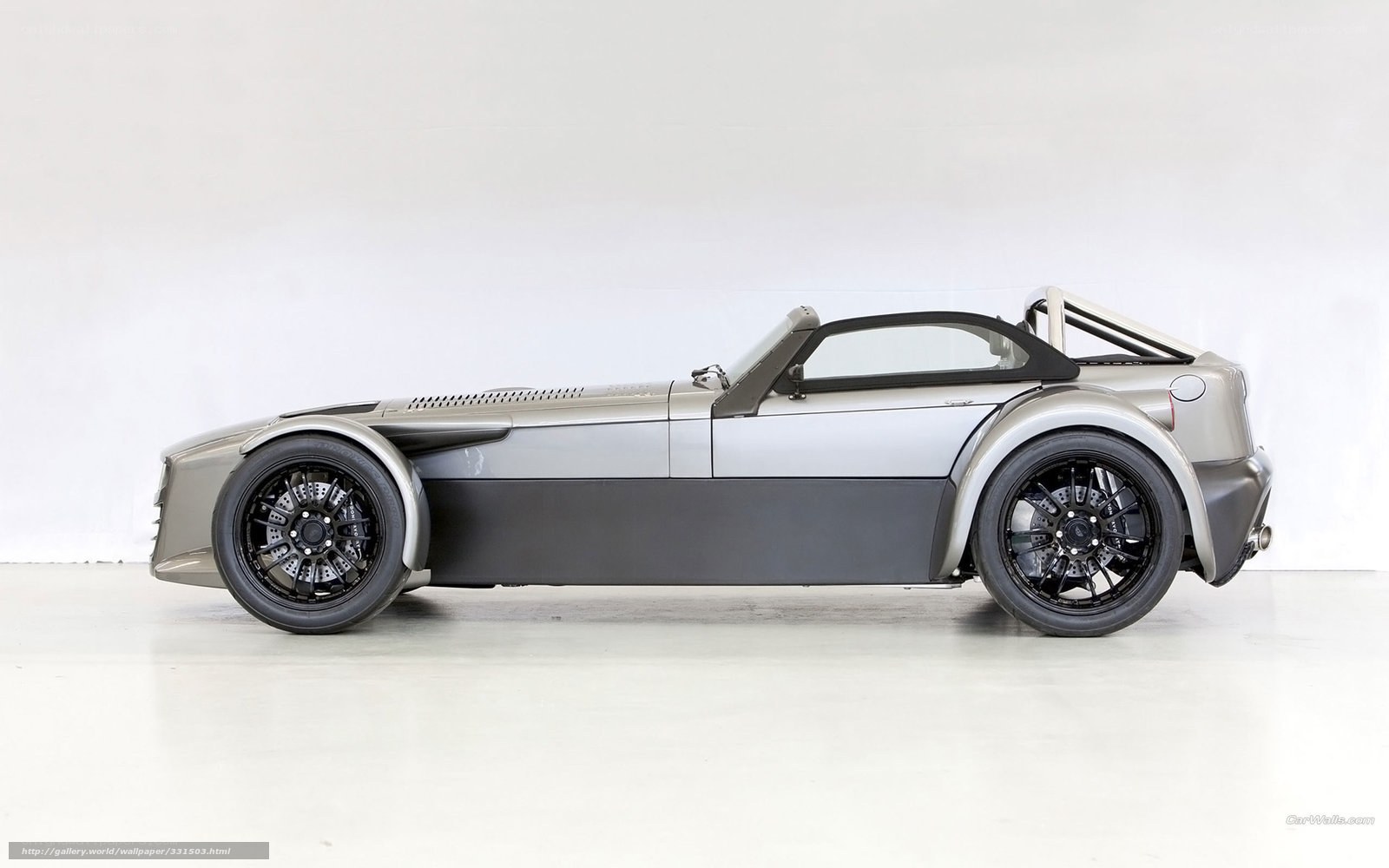 silver sports car side profile