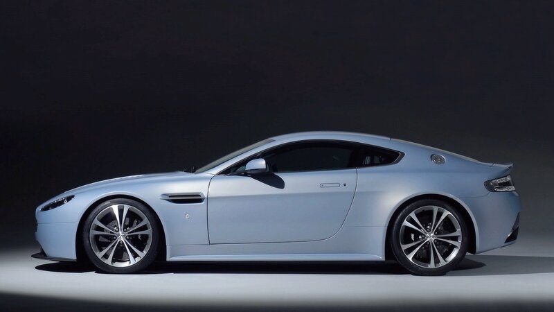silver sports car side profile