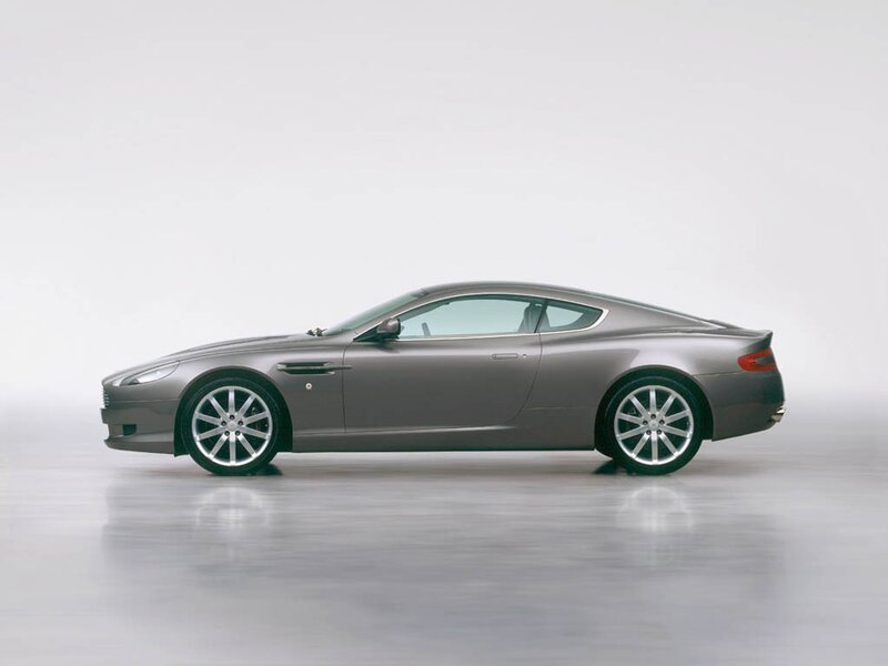 silver sports car side profile