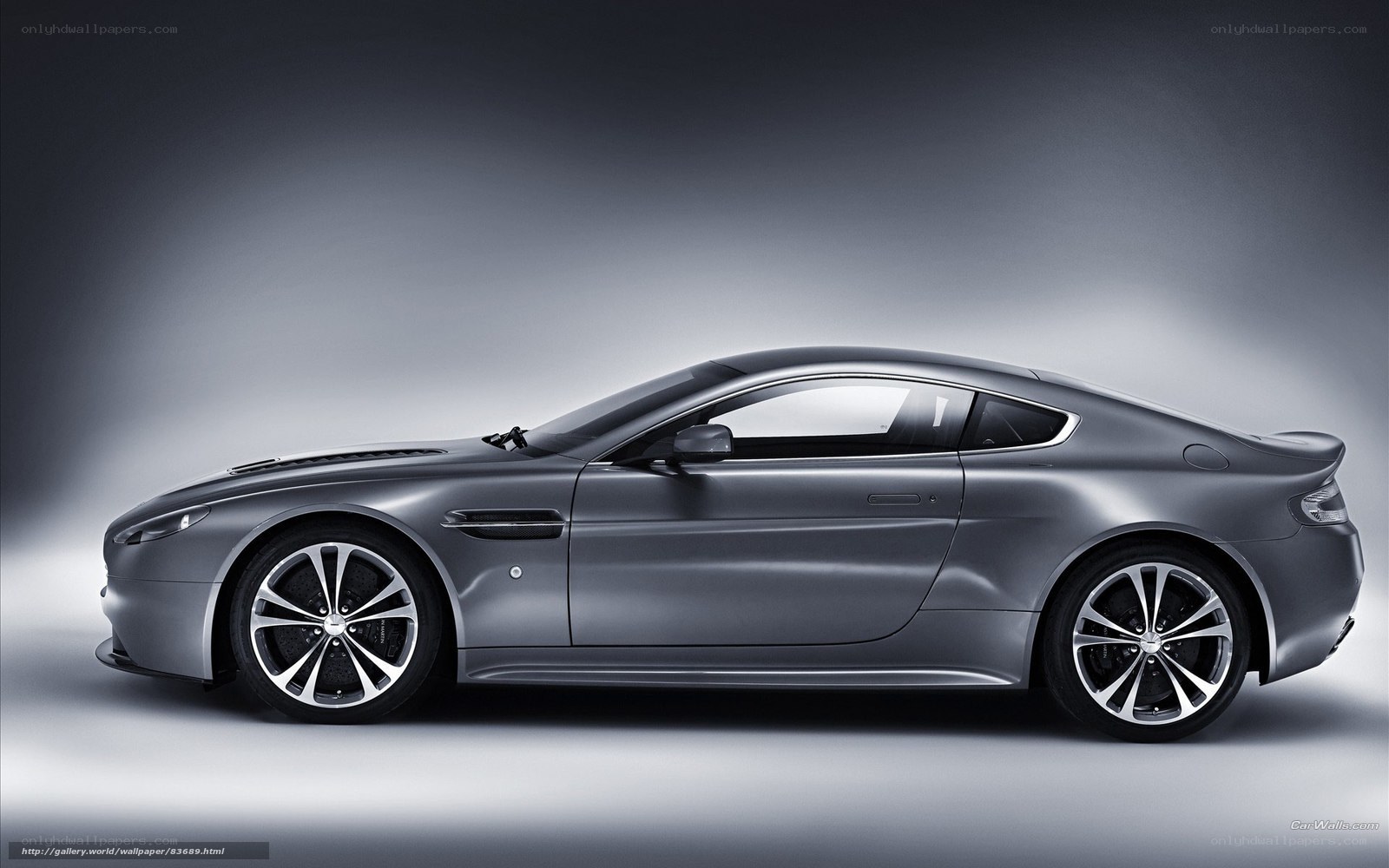 silver sports car side profile