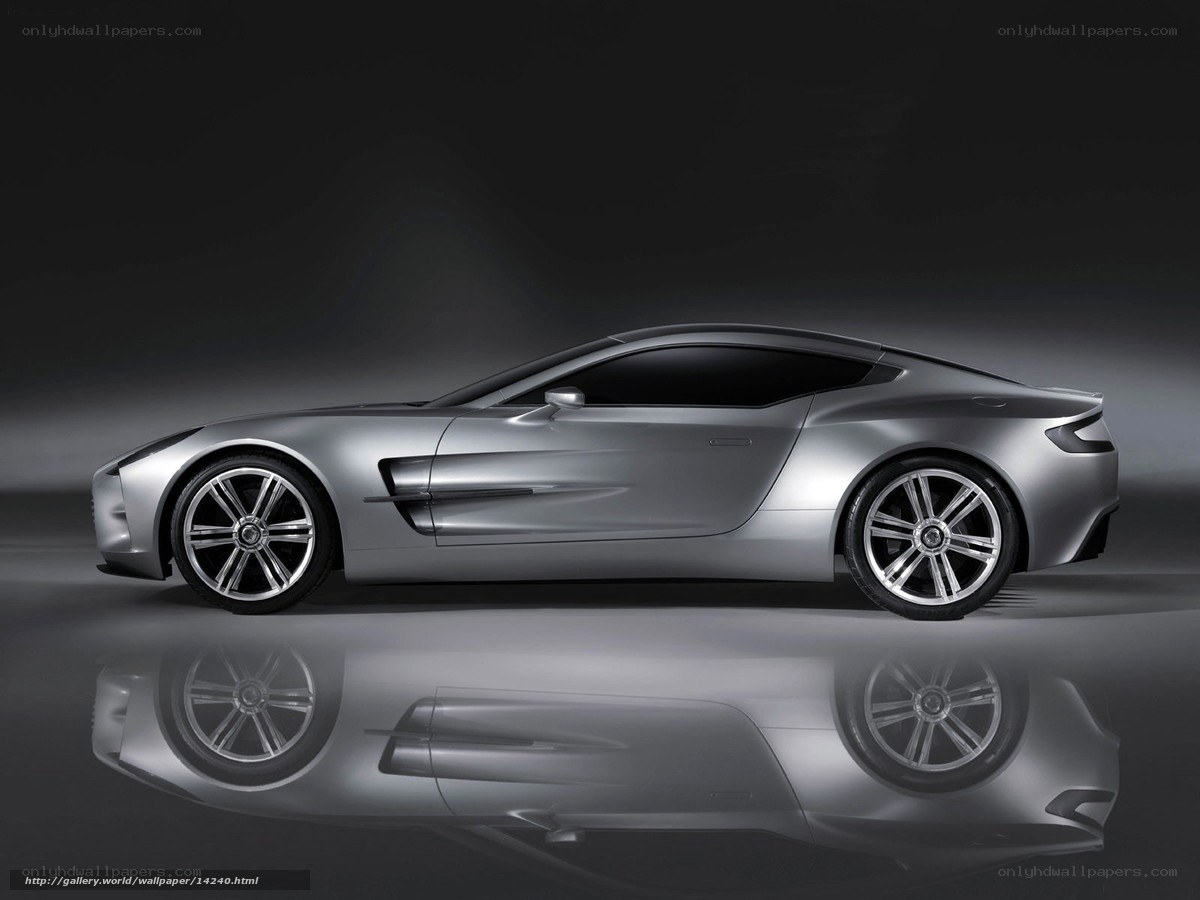 silver sports car side view