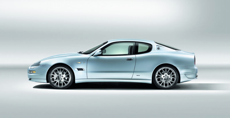 silver sports car side view