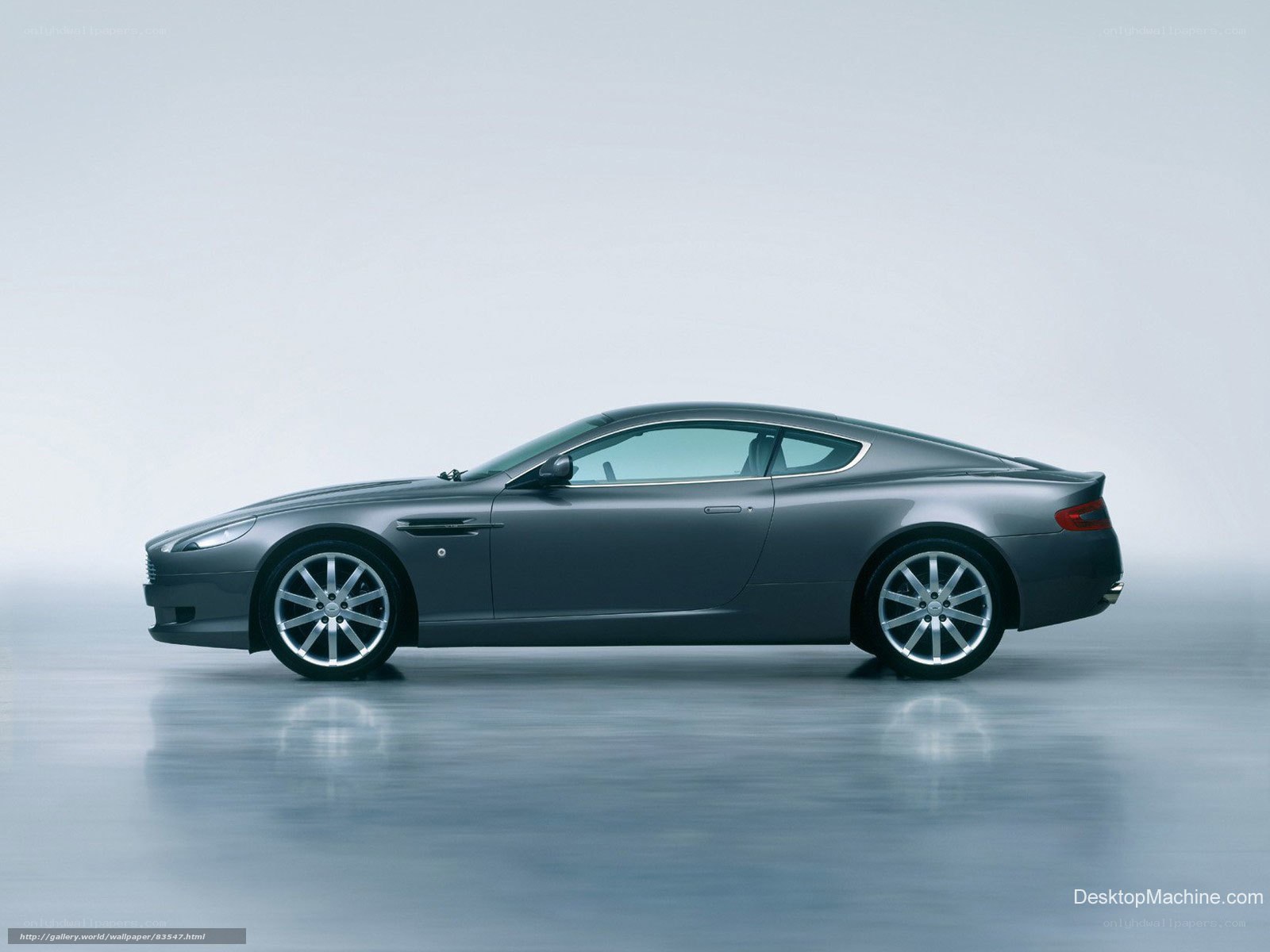 silver sports car side view