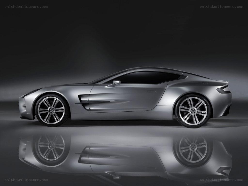 silver sports car side view