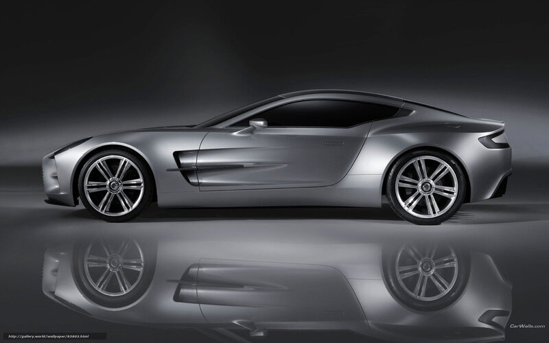 silver sports car side view