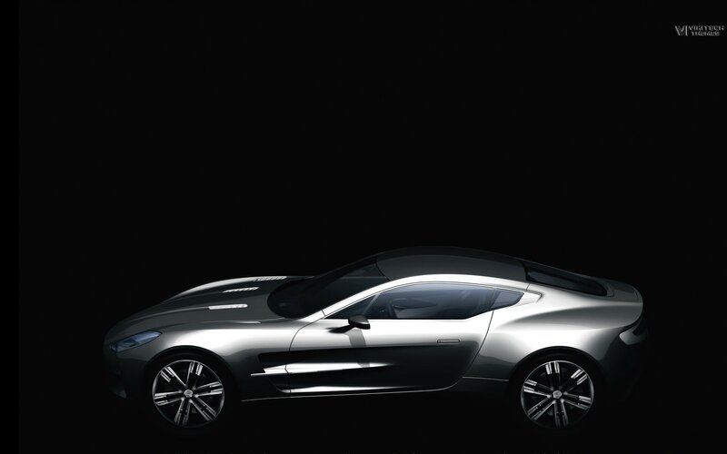 silver sports car silhouette