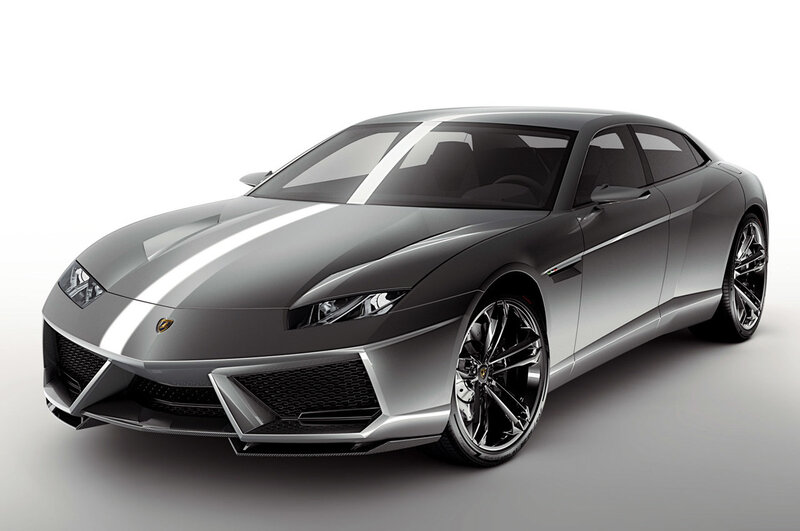 Silver Sports Car — Sleek, Stripes