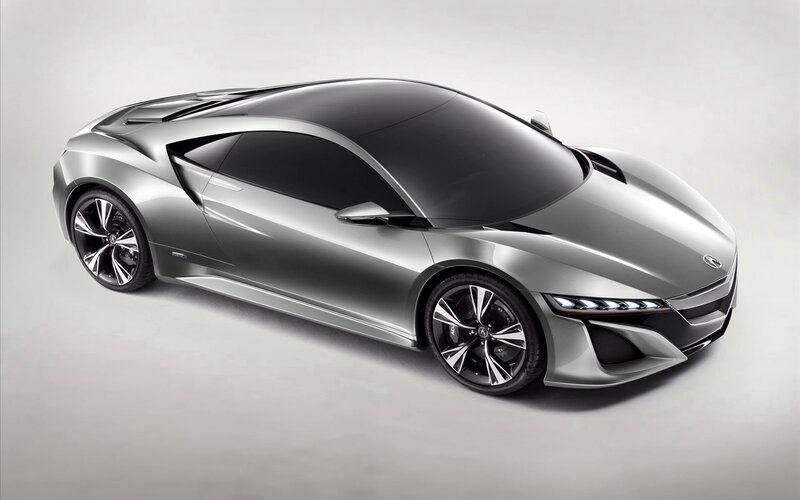 Silver Sports Car — Sleek, Windows