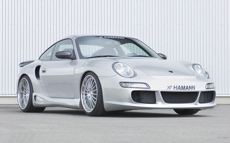 Silver Sports Car — Tires