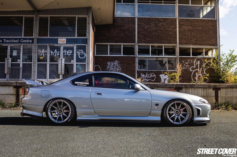 Silver Sports Car — Urban, Afternoon