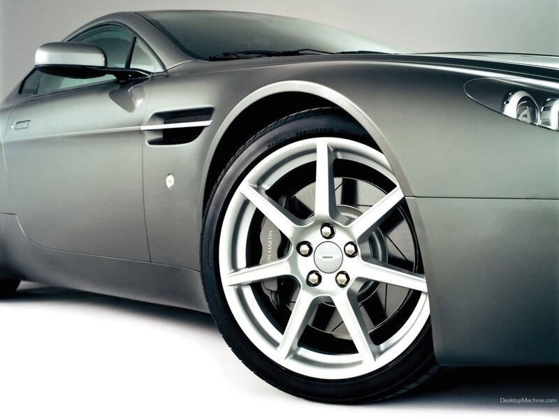 silver sports car wheel