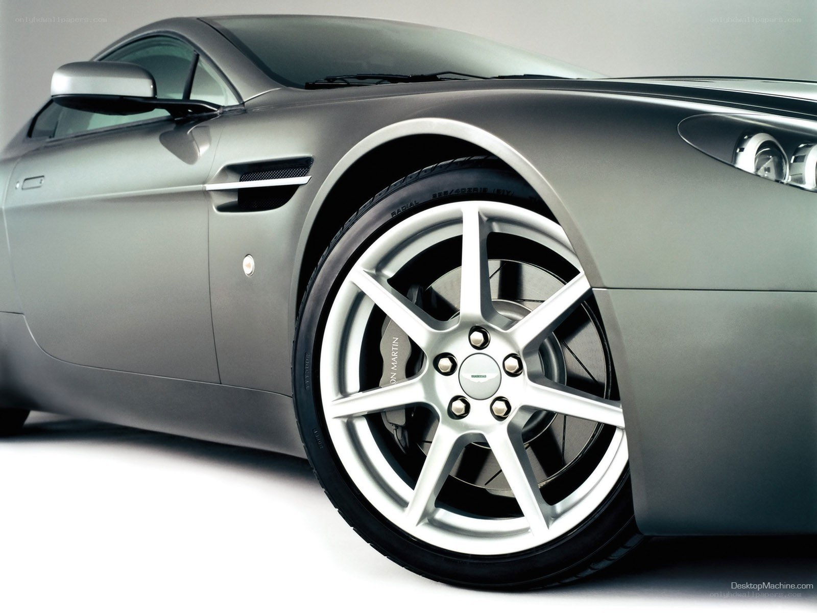silver sports car wheel