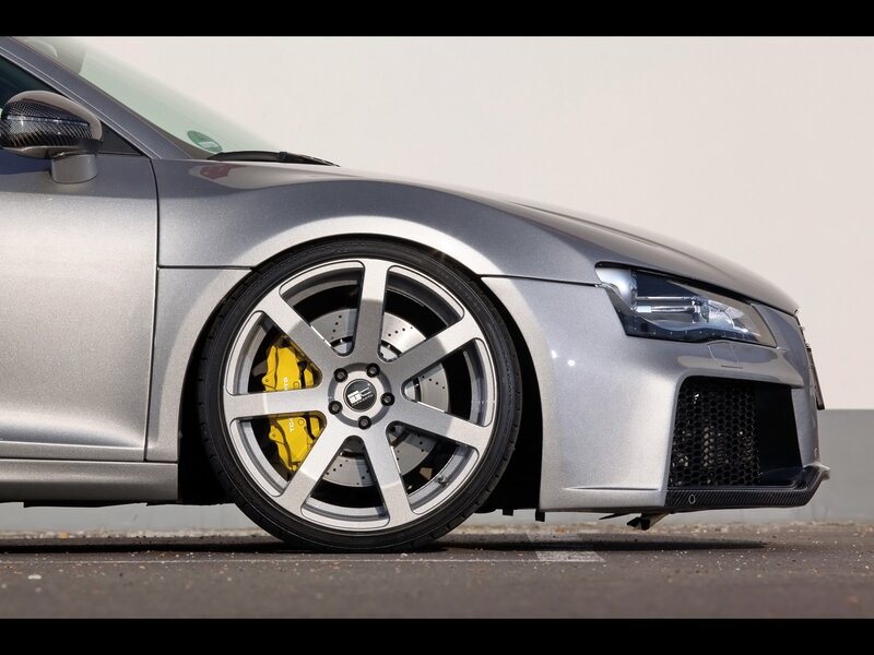 silver sports car wheel