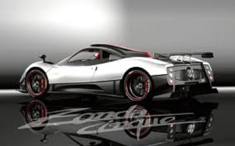 Silver Sports Car — White, Dramatic, 3d Render, Tire