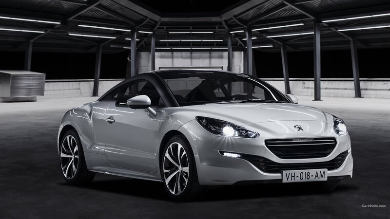 Silver Sports Car — White, Dramatic, Night, Photograph