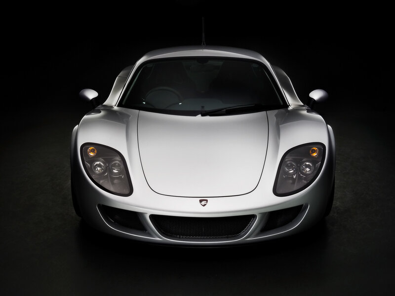 Silver Sports Car — White, Dramatic, Photograph, Headlights, Grille