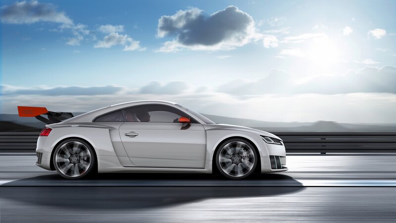 Silver Sports Car — White, Dynamic, Afternoon, 3d Render, Wings