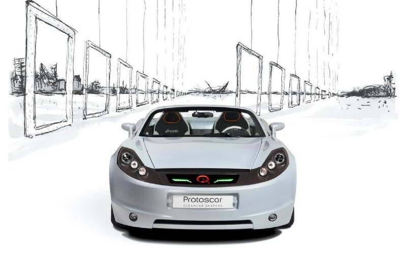 Silver Sports Car — White, Modern, Illustration