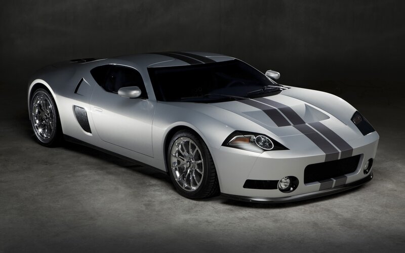silver sports car with stripes