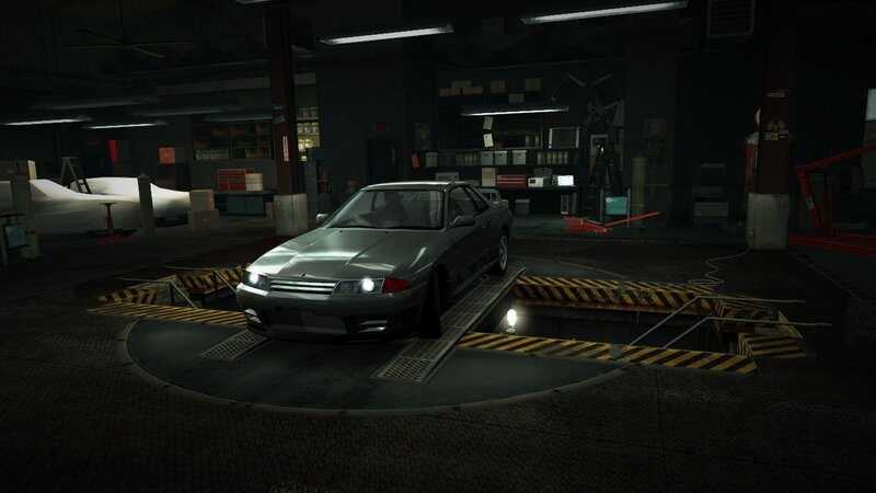 Silver Sports Car — Workshop