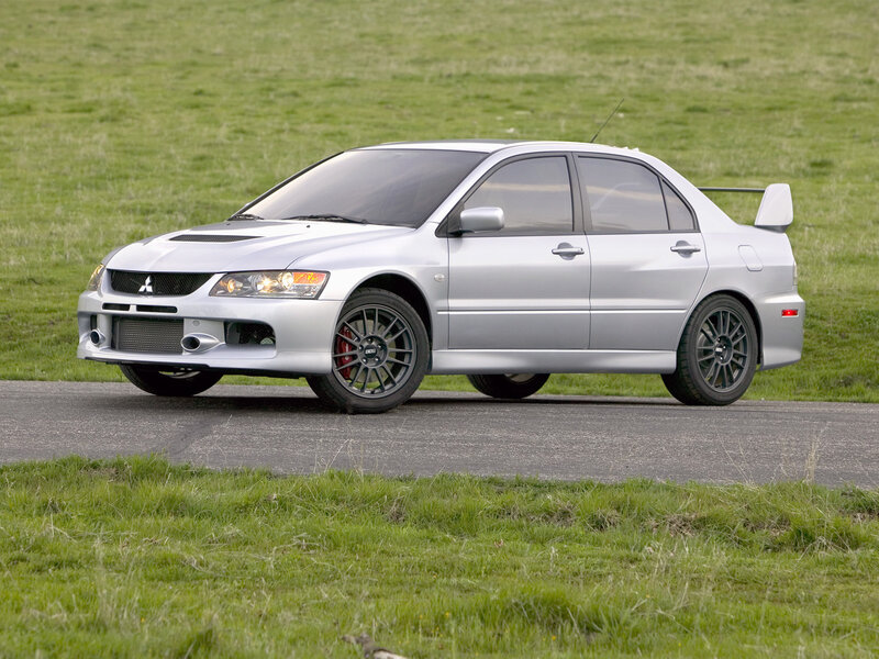 Silver Sports Sedan — Calm, Afternoon, Photograph, Grass